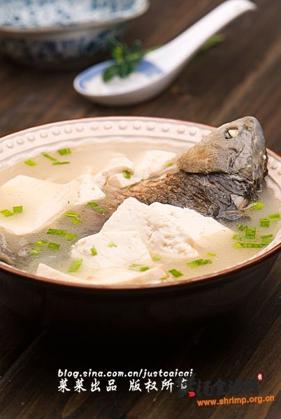 (1)鲫鱼豆腐汤的做法