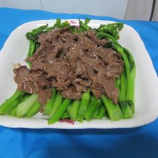 牛肉炒迟菜心的做法 牛肉炒迟菜心的做法