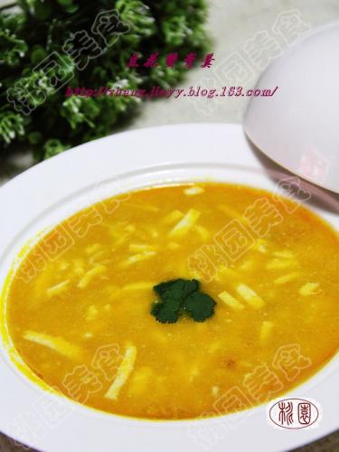 豆花蟹膏美味羹的做法
