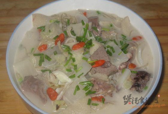 羊杂粉条汤的做法
