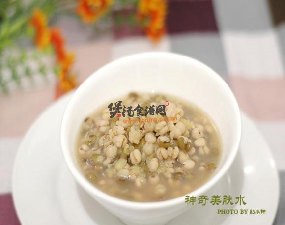 绿豆薏仁水的做法