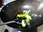 冬菜丝瓜炒木耳的做法