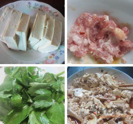 肉末豆腐汤的做法