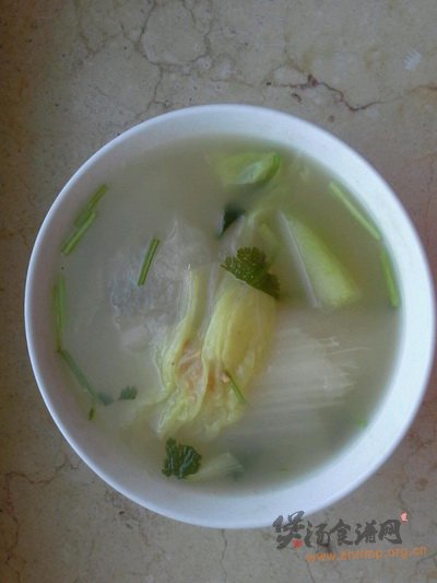 冬瓜白菜汤的做法