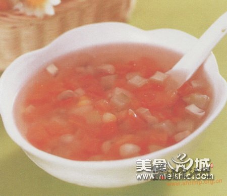 蘑菇鲜素汤的做法