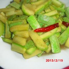 糖醋茭瓜的做法