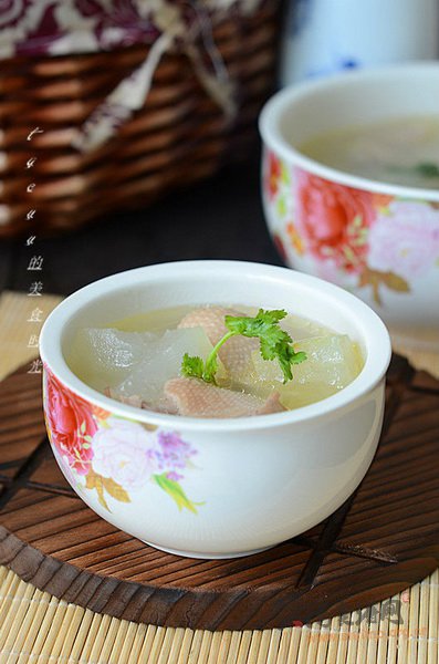 冬瓜煲鸭汤的做法