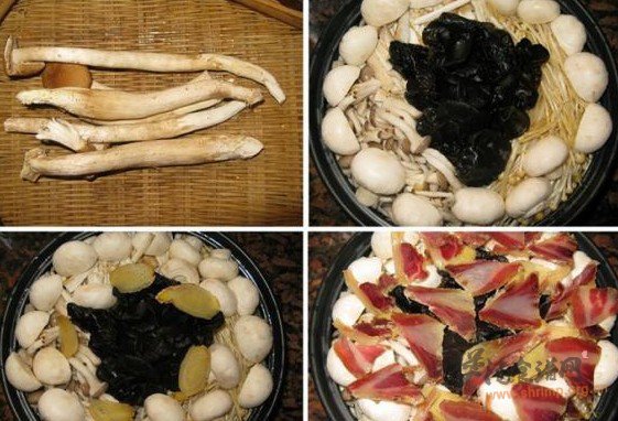 原味鲜菌煲的做法