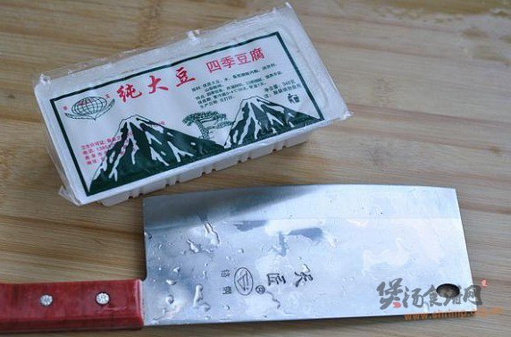 干贝内酯豆腐丝汤的做法