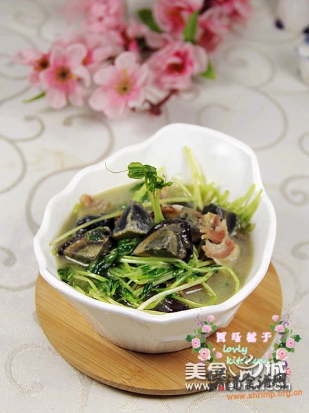 上汤豌豆苗的做法