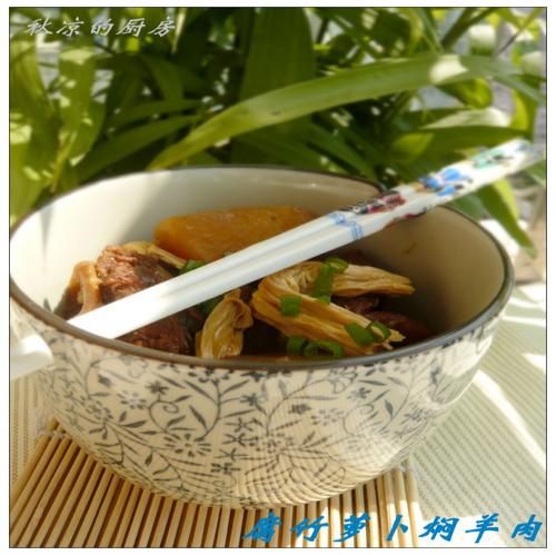 腐竹萝卜焖羊肉的做法