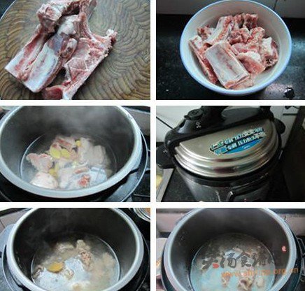 清淡排骨汤的做法