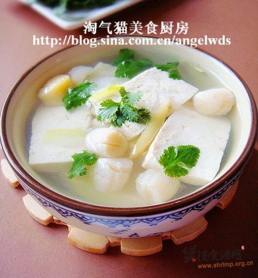 干贝豆腐汤的做法