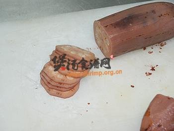 红豆冰糖糯米藕的做法