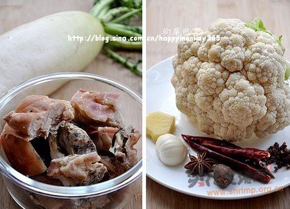 腊猪蹄萝卜煲的做法