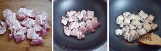红烧肉炖蘑菇的做法