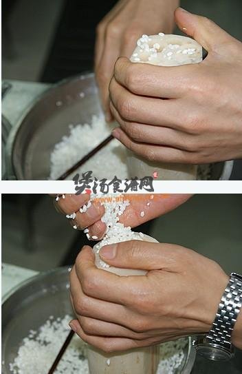 红豆冰糖糯米藕的做法