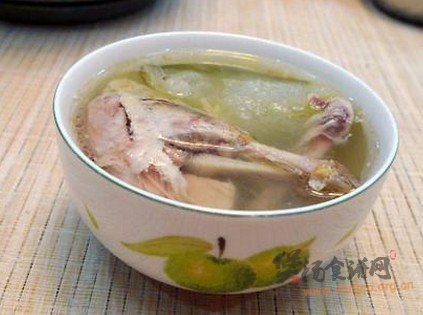 冬瓜水鸭汤的做法