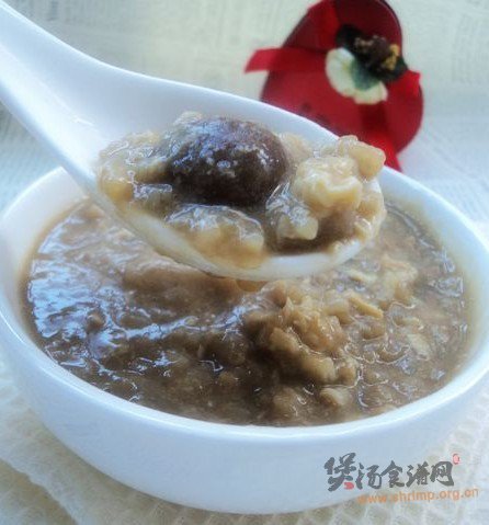 桂圆鸭蛋红糖粥的做法
