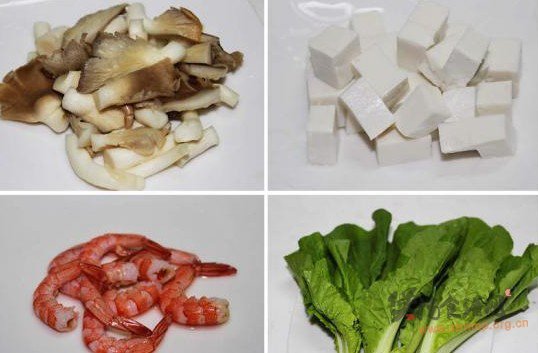 虾仁豆腐羹的做法