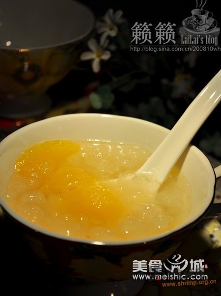 (图)木瓜炖雪蛤的做法