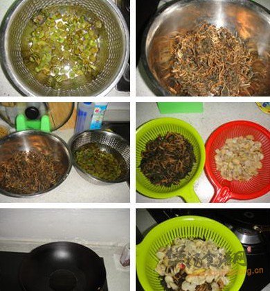 豆瓣菠菜干汤的做法