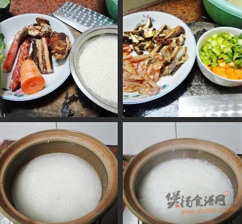 彩蔬腊味煲仔饭的做法
