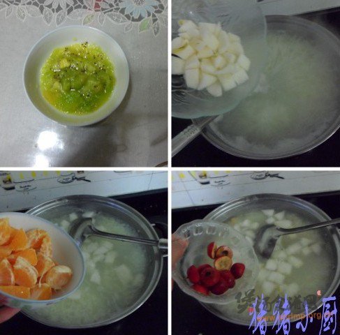 缤纷山楂粥的做法