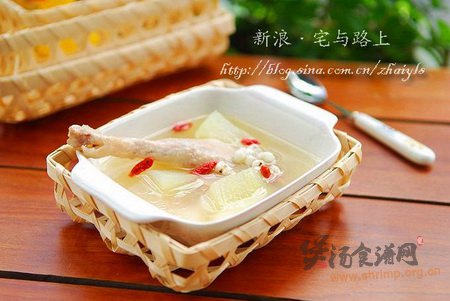 (图)冬瓜老鸭汤的做法