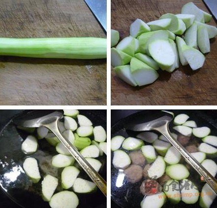 黄花菜肉丸子夜开花汤的做法