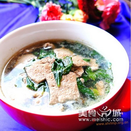 枸杞叶猪肝汤怎么做好吃的做法