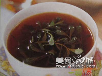 马齿苋汤的做法