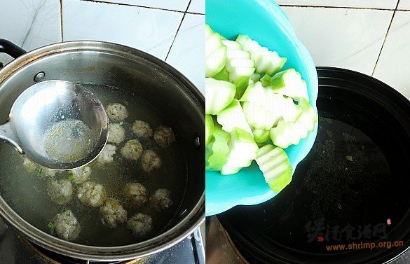 瓠瓜豆腐肉圆汤的做法