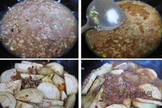 肉末炖茄子的做法