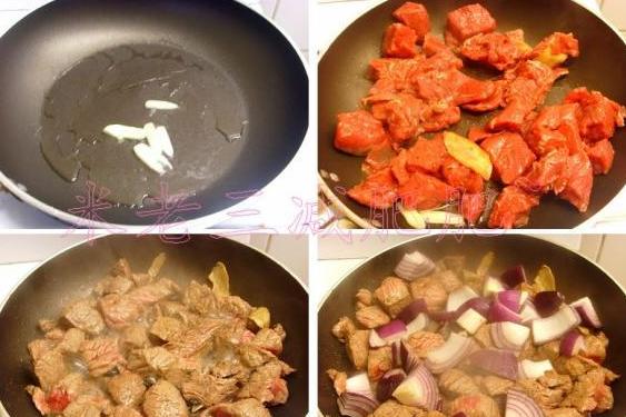 凤梨果香炖牛肉的做法