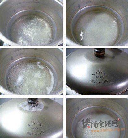 蟹肉棒生菜大米粥的做法