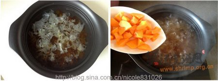 桃胶银耳木瓜羹的做法