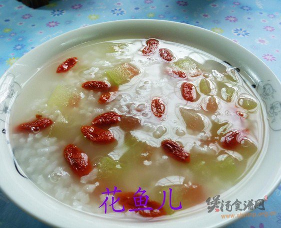 枸杞西瓜皮粥的做法