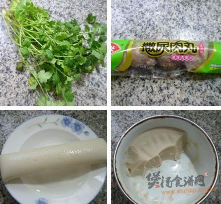 咖喱肉丸年糕汤的做法