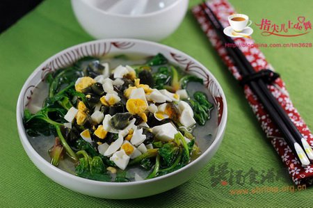 春季减肥菜:上汤菠菜的做法