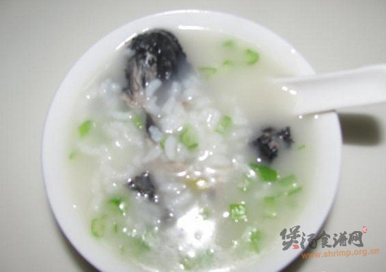 养生乌鸡粥的做法