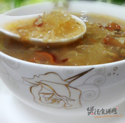 粽香银耳粥的做法