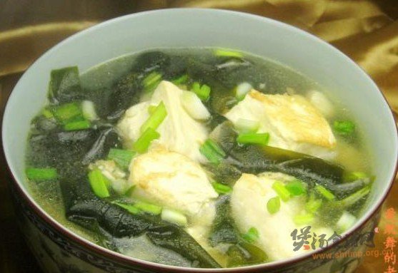 海带结豆腐汤的做法