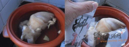 牛蹄萝卜煲的做法