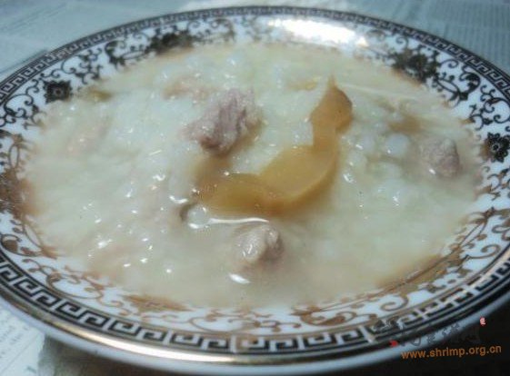榨菜瘦肉粥的做法