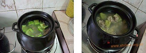 苦瓜龙骨汤的做法