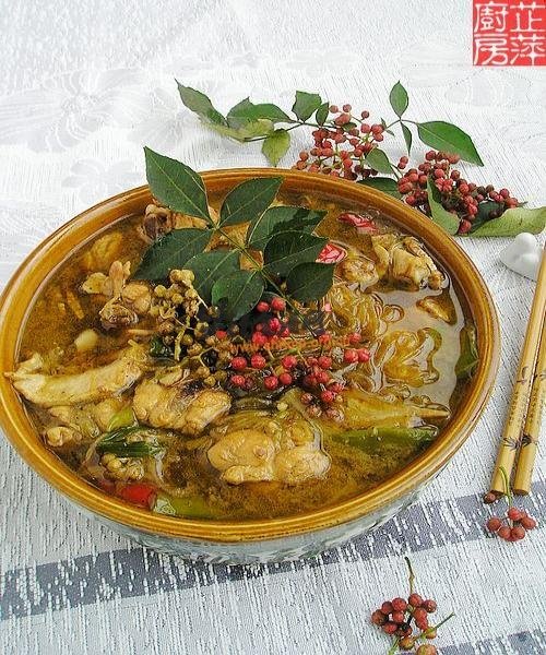 农家熬炒鸡的做法