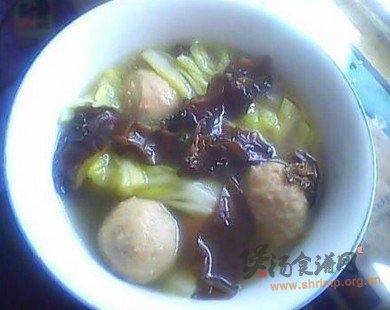 撒尿牛丸汤的做法