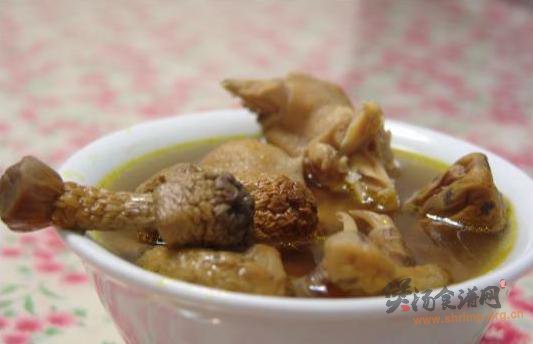 松茸炖鸡的做法