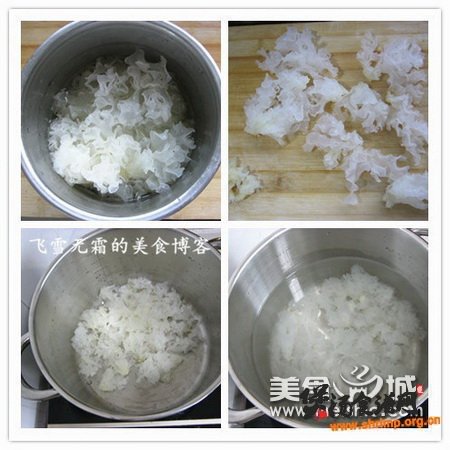 (图)枸杞银耳汤的做法